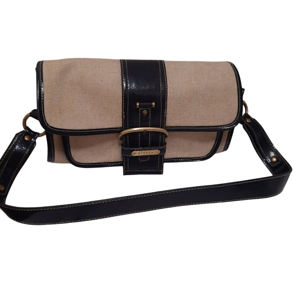 Strada cream tote bag